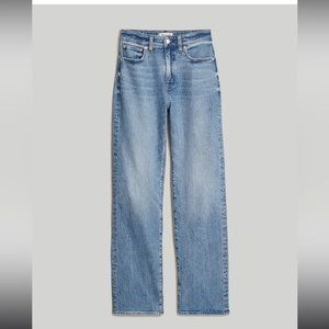 Madewell The Curvy ‘90s Straight Jean’ in Enmore wash
